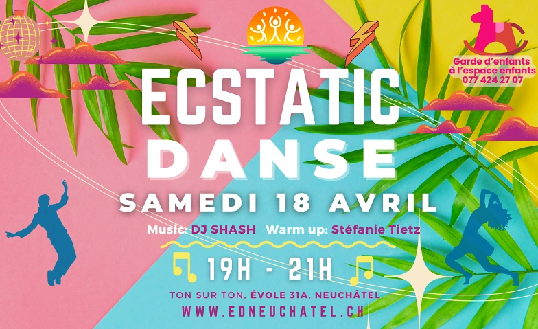 Ecstatic Dance Neuchâtel - 18 avril 2026